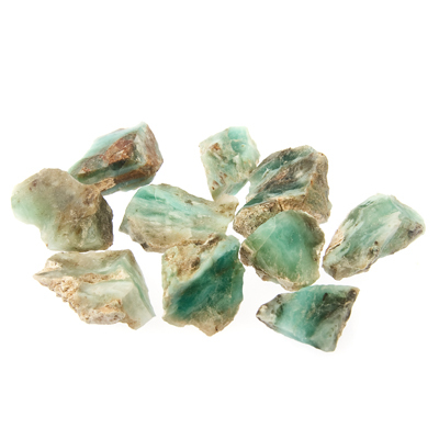 Opal blue crystal rough