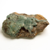 Smithsonite crystal green druse 02