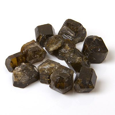 Dravite - brown tourmaline crystal