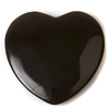 Obsidian crystal heart