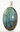 Labradorite pendant - labradorite crystal oval pendant (J21)