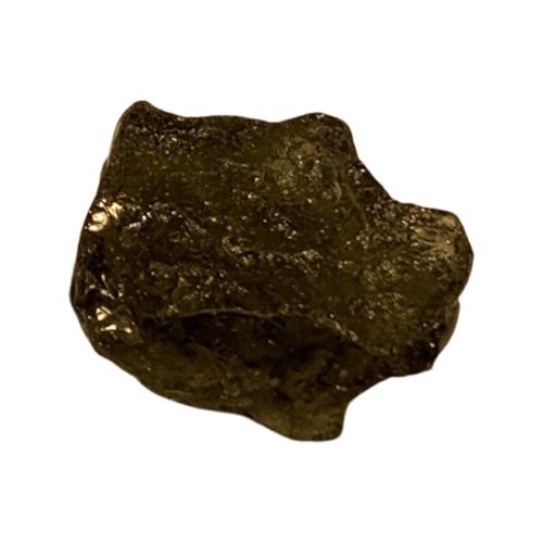 Moldavite - tektite meteorite crystal 14