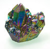 Titanium quartz crystal - Flame aura quartz crystals 30