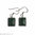 Malachite Rectangular Earrings 04