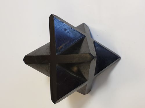 Shungite crystal merkaba 5 cm