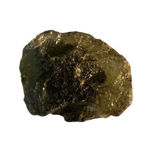 Moldavite - tektite meteorite crystal 01.2
